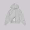 Szara, melanżowa Monster Hoodie w stylu oversize