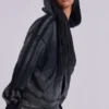 Szara sportowa Monster Hoodie w luźnym kroju