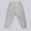 Szare melanżowe luźne Monster Joggers z mankietami