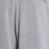 Szare melanżowe luźne Monster Joggers z mankietami