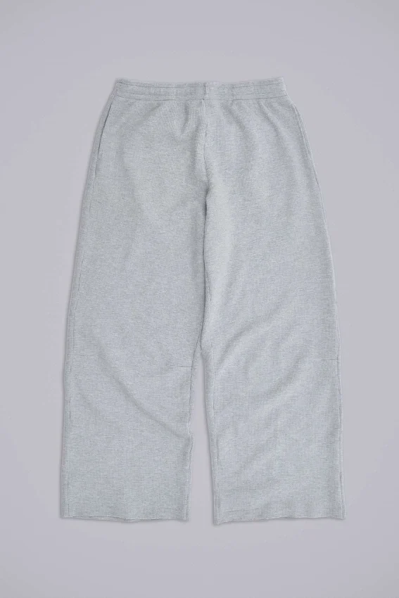 Szare, melanżowe Monster Joggers „Waffle”