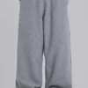 Szare, melanżowe Monster Joggers „Waffle”