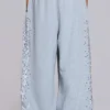 Szare Monster Joggers „Hardcore Jewel” z melanżu