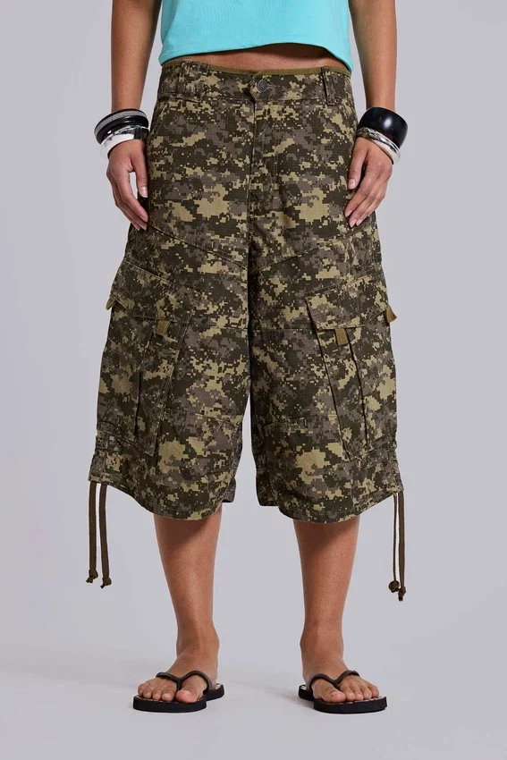Szorty Cadet w cyfrowym kamuflażu