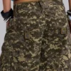 Szorty Cadet w cyfrowym kamuflażu