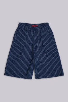 Szorty Goliath XL z dżinsu w prążki