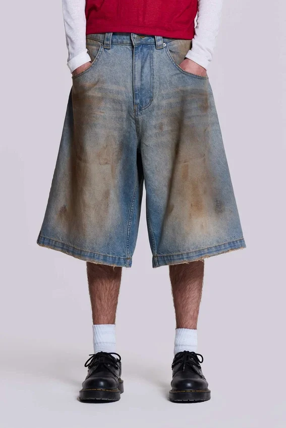 Szorty jeansowe Colossus w wykończeniu Mud Wash