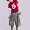 Szorty jeansowe Colossus w wykończeniu Mud Wash