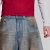 Szorty jeansowe Colossus w wykończeniu Mud Wash