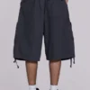 Szorty Parachute Cargo „Vintage Grey”