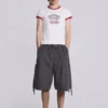 Szorty Parachute Cargo „Vintage Grey”