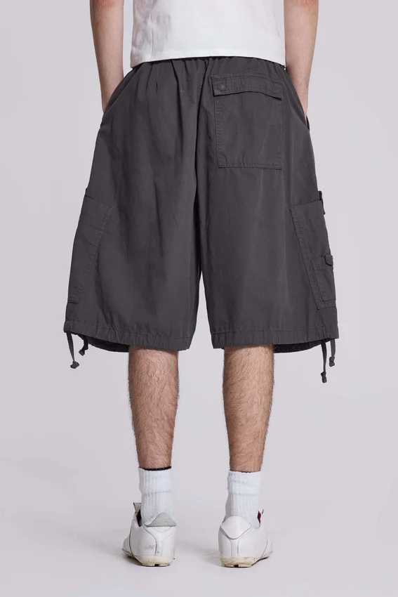 Szorty Parachute Cargo „Vintage Grey”