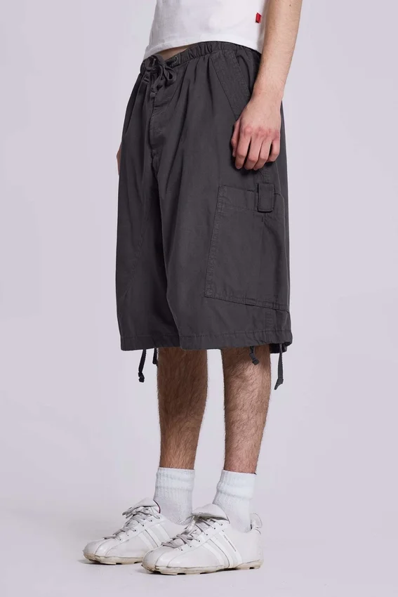 Szorty Parachute Cargo „Vintage Grey”