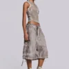 Szorty Parachute w stylu „Stone Oil Wash”