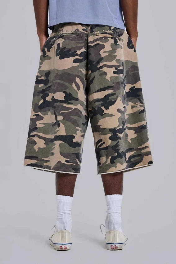 Szorty Ripstop Camo XL Goliath Shorts