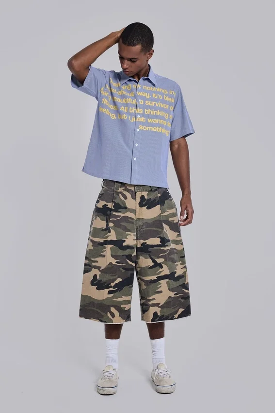 Szorty Ripstop Camo XL Goliath Shorts