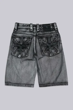 Szorty Rock Revival Silver Dust