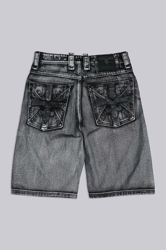 Szorty Rock Revival Silver Dust