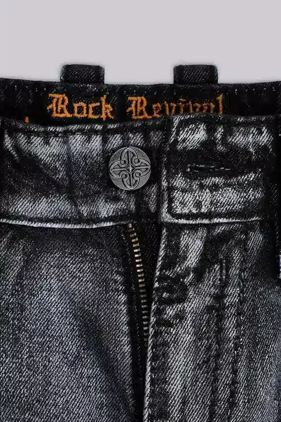 Szorty Rock Revival Silver Dust