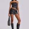 Buty do kolan „Shadow” z ćwiekami