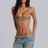 Top typu braletka z PU Mirielle