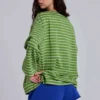 Top z długim rękawem Klyne Stripe