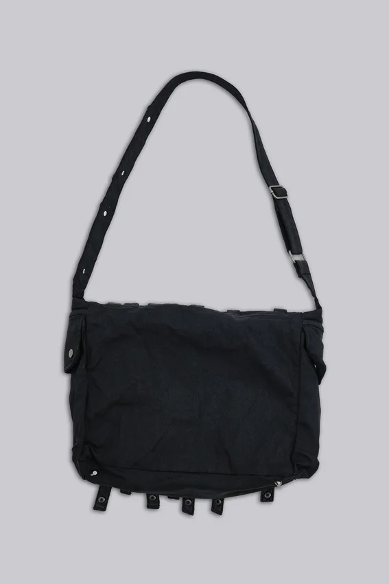 Torba satchel z powlekanego dżinsu „Drummer”