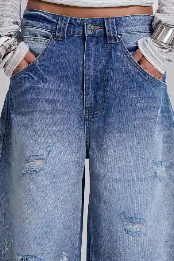 Wybielone szorty Colossus Jorts