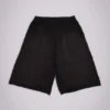 Wyprane czarne luźne szorty dresowe Monster Joggers