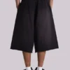 Wyprane czarne luźne szorty dresowe Monster Joggers